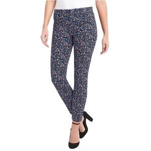 Whimsigoth Women's 6P Floral Pants GAP Skinny Ankle Fit